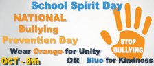 School Spirit - National Bullying Prevention Day